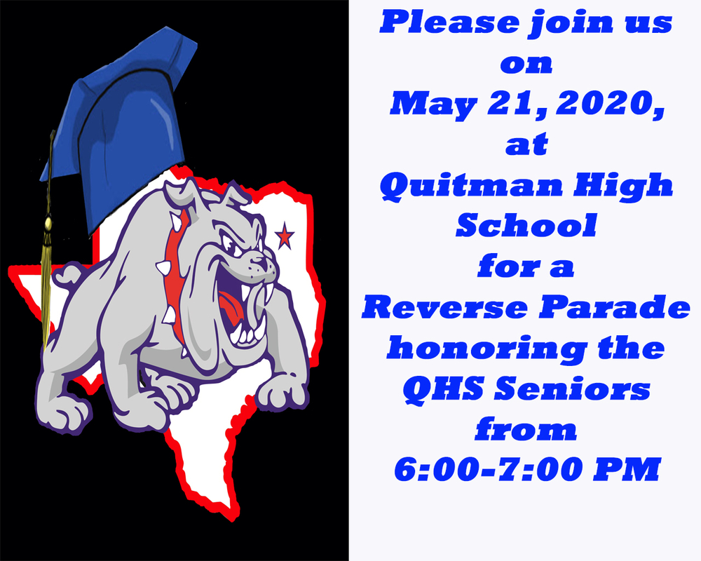 QHS Plans Reverse Parade for 2020 Grads