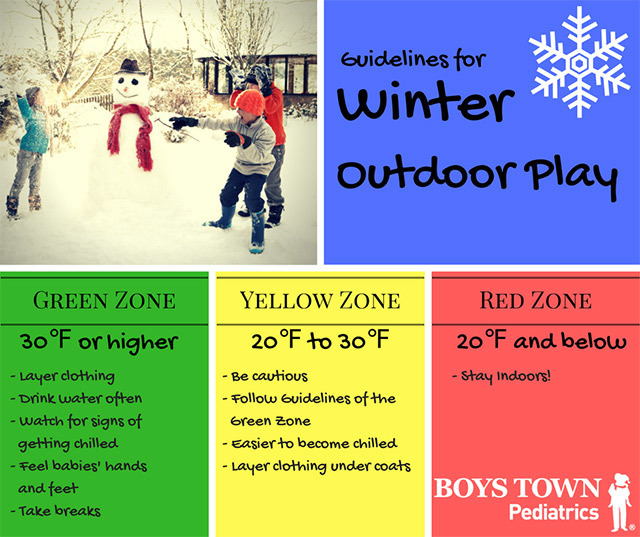 A Guide for Winter Outdoor Play