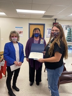 Baker Recognized as QHS Good Citizen