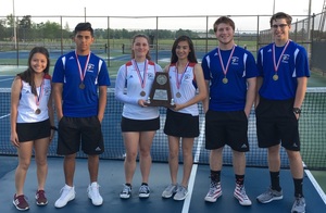 Results From District Tennis Tournament