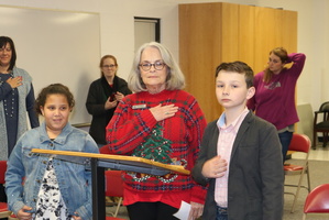QES Leads Pledges at Dec. 16 School Board Meeting