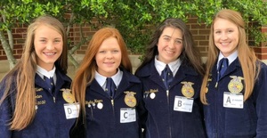 Quitman FFA Ag Sales Team Headed to State